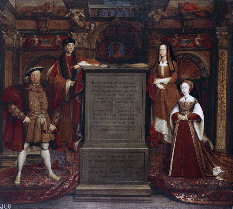 Henry VII and Elizabeth of York (mk25)